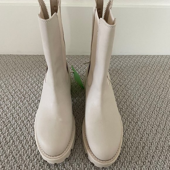 Sam Edelman Shoes - Sam Edelman Genia Lug Sole Chelsea Boot, 8M, Ivory